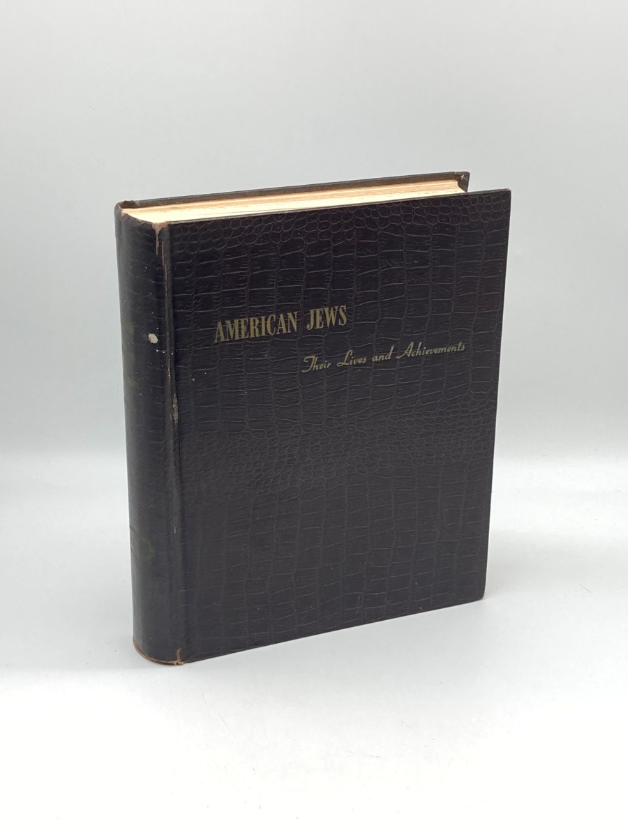 American Jews: Their Lives And Achievements - (Volume 2) A Contemporary Biographical Record