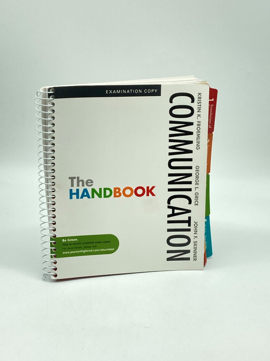Image for Communication (Advance Review Copy) The Handbook Communication (Advance Review Copy) The Handbook
