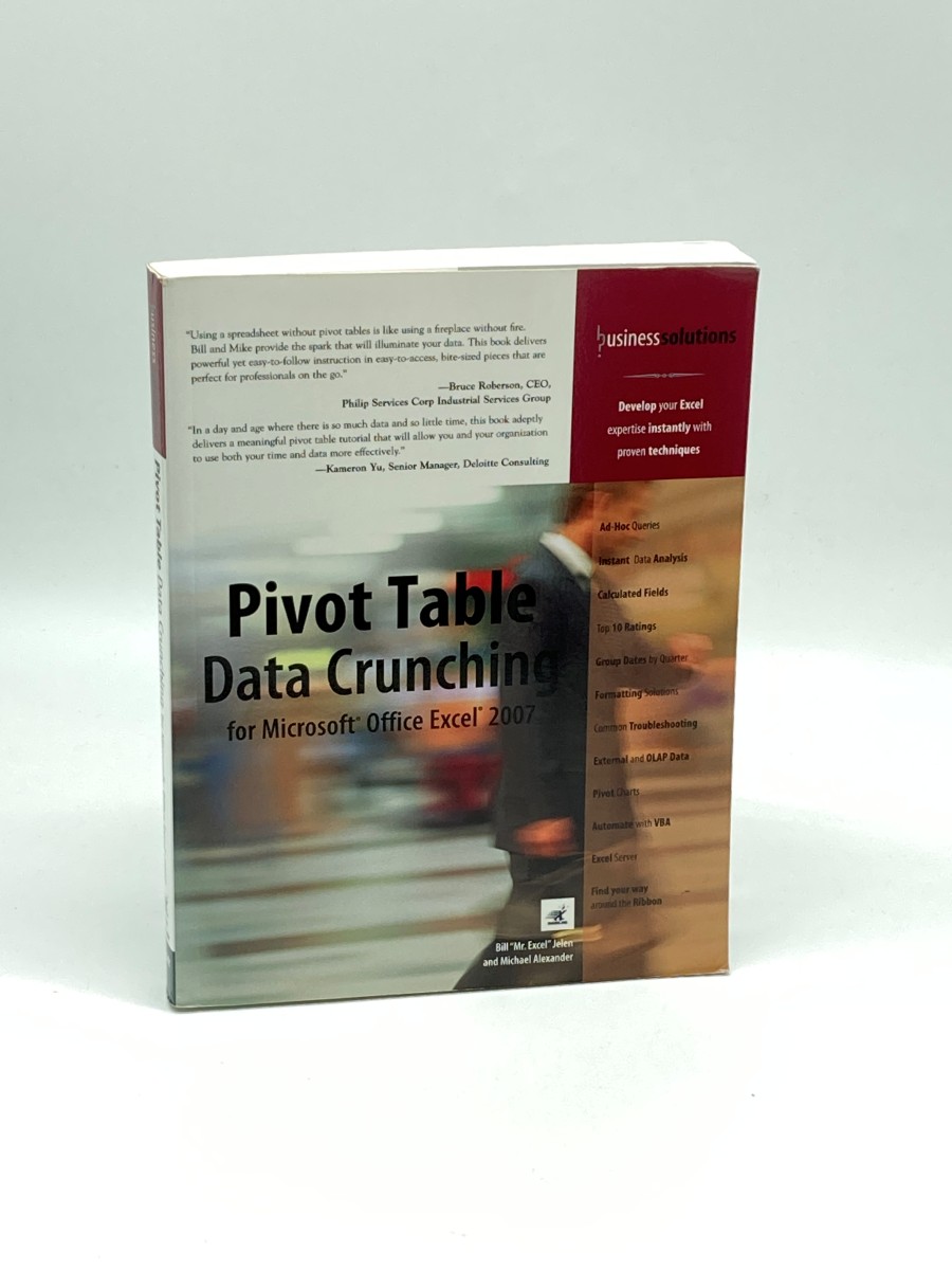 Image for Pivot Table Data Crunching for Microsoft Office Excel 2007 Pivot Table Data Crunching for Microsoft Office Excel 2007