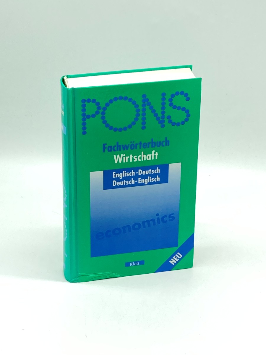 PONS Fachwrterbuch (Economics) Wirtschaft : Englisch-Deutsch / Deutsch-Englisch
