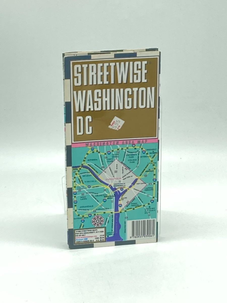 Streetwise Washington DC Map - Laminated City Center Street Map of Washington, DC