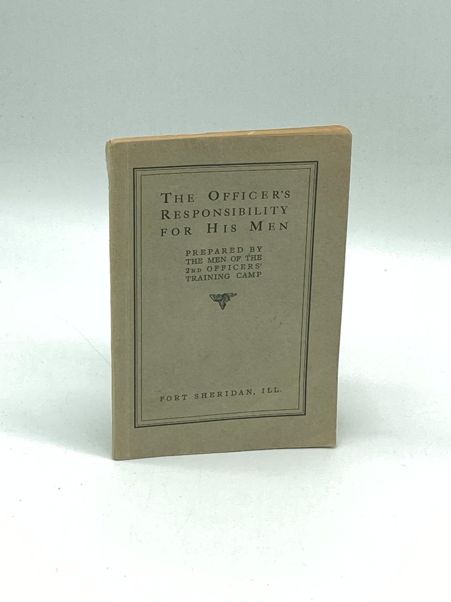 The Officer's Responsibility for His Men