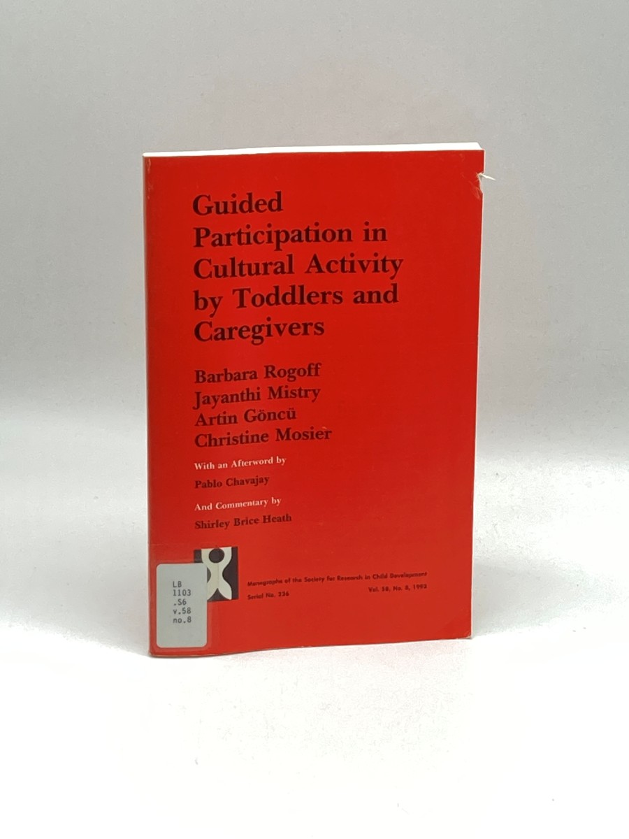 Guided Participation in Cultural Activity by Toddlers and Caregivers