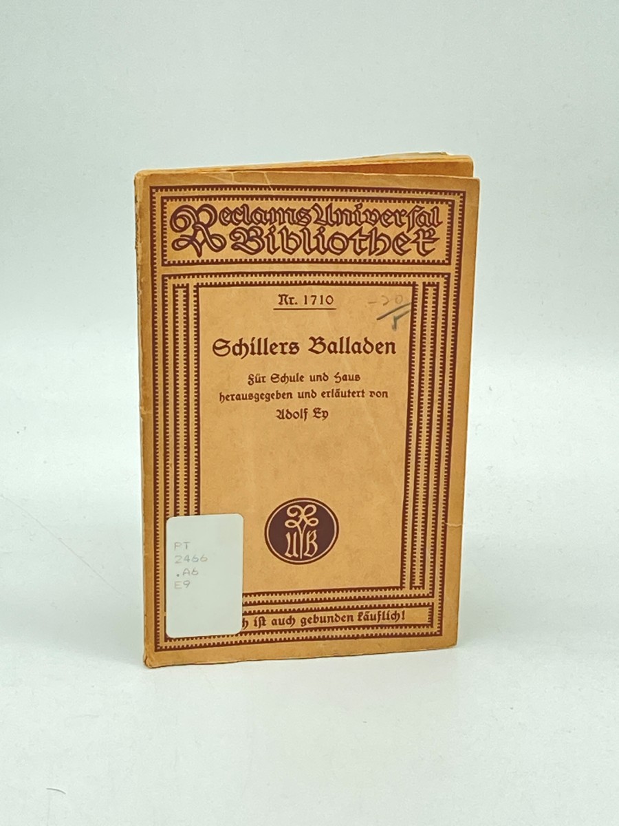 Schillers Balladen