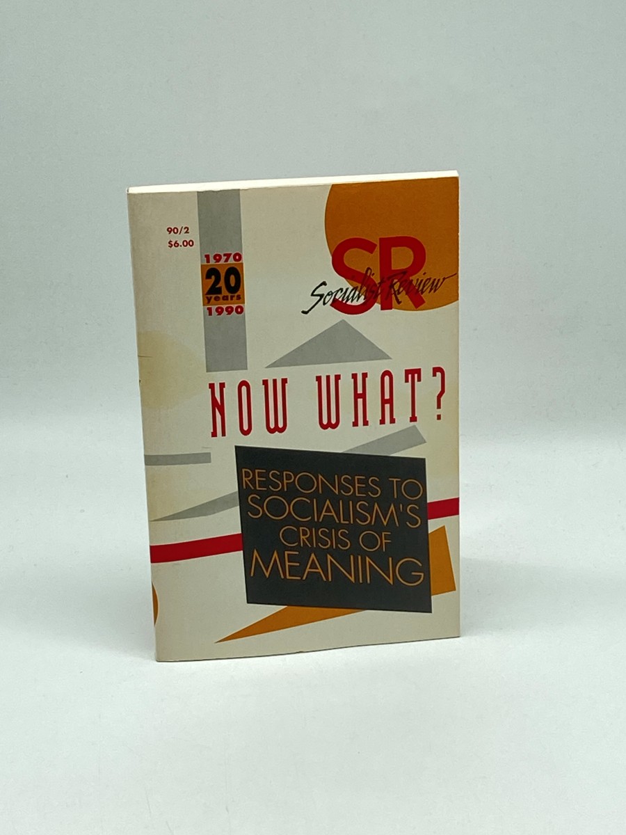 Socialist Review: Now What Issue 90/2 Response to Socialism's Crisis of Meaning