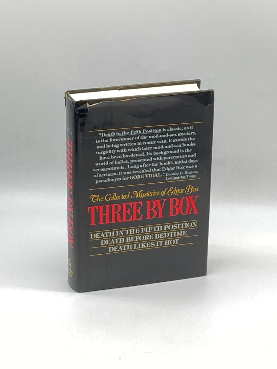 Image for Three by Box The Complete Mysteries of Edgar Box Three by Box The Complete Mysteries of Edgar Box