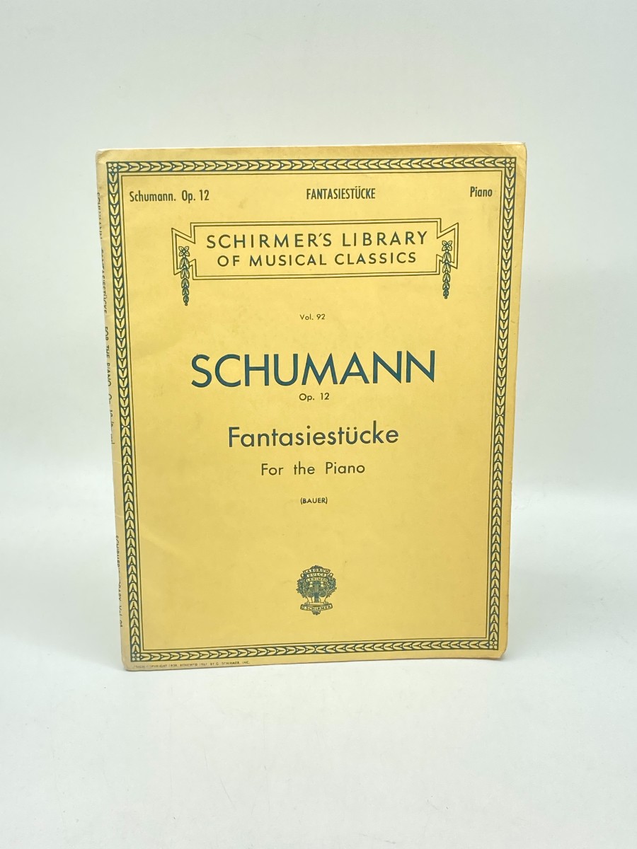 Schumann Op. 12 Fantasiestucke for the Piano