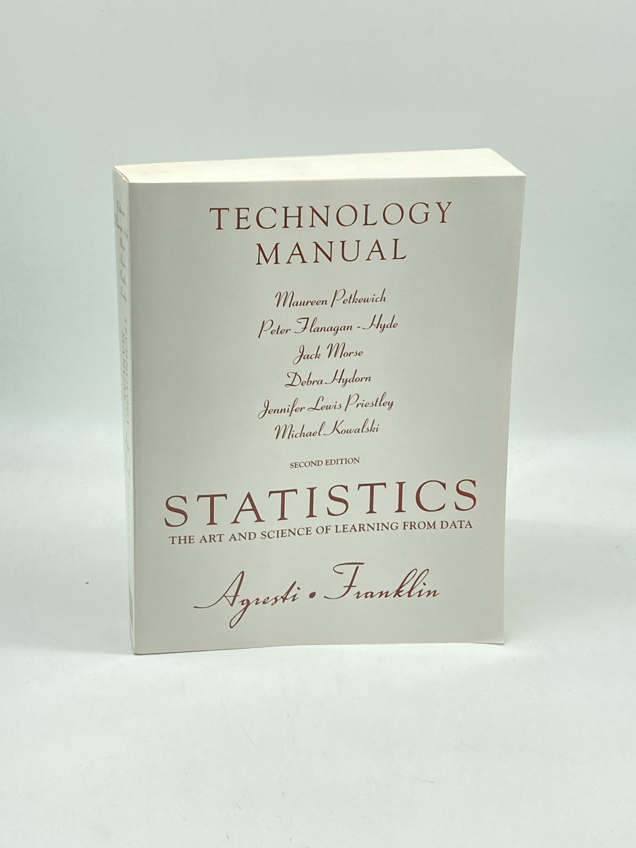 Statistics (Includes CD) - Technology Manual The Art and Science of Learning from Data