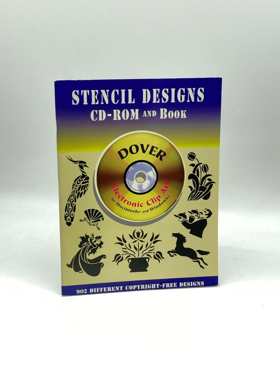Stencil Designs CD-ROM and Book