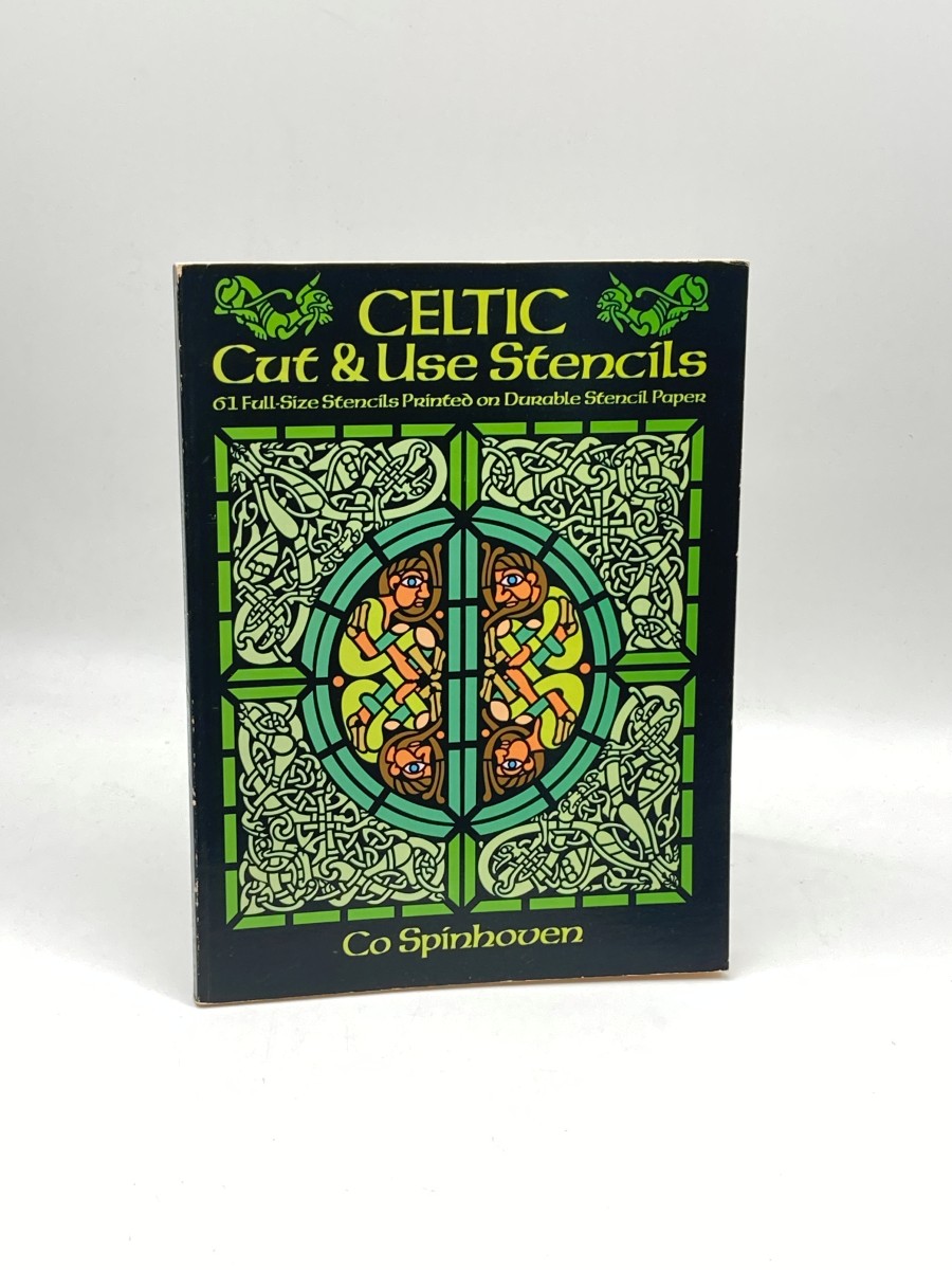 Celtic Cut & Use Stencils 61 Full-Size Stencils Printed on Durable Stencil Paper