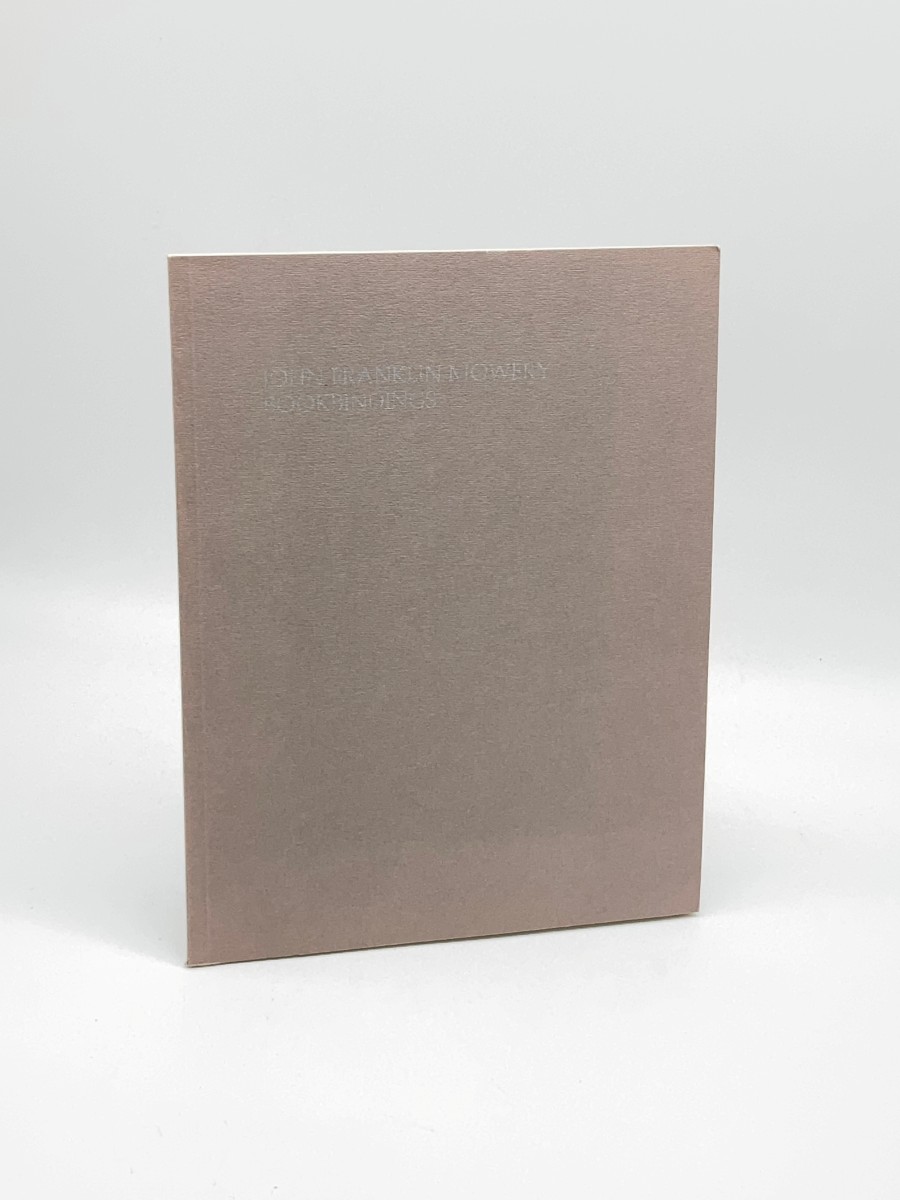 Image for John Franklin Mowery Bookbindings (Signed) John Franklin Mowery Bookbindings (Signed)