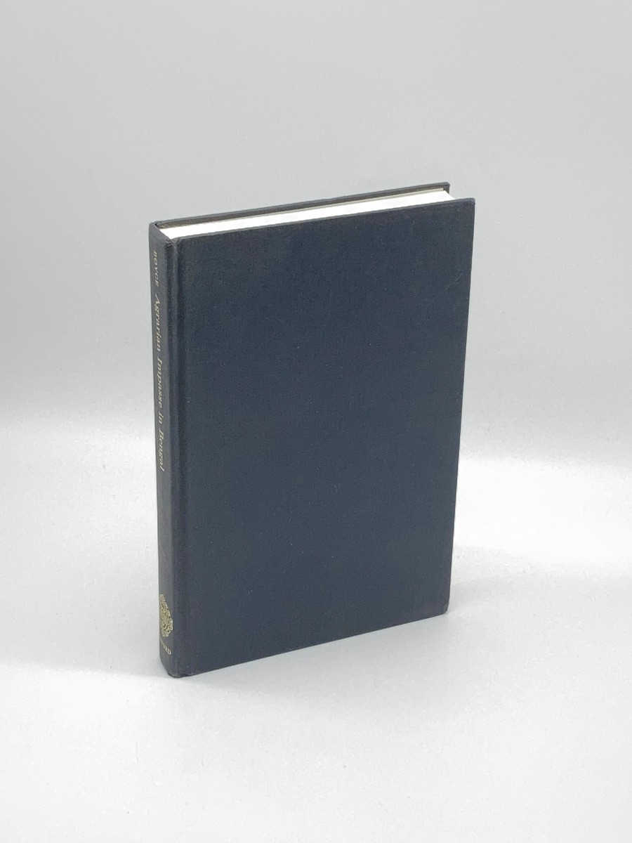 Agrarian Impasse in Bengal Institutional Constraints to Technological Change