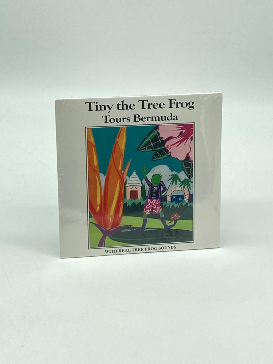 Tiny the Tree Frog Tours Bermuda With Real Tree Frog Sounds