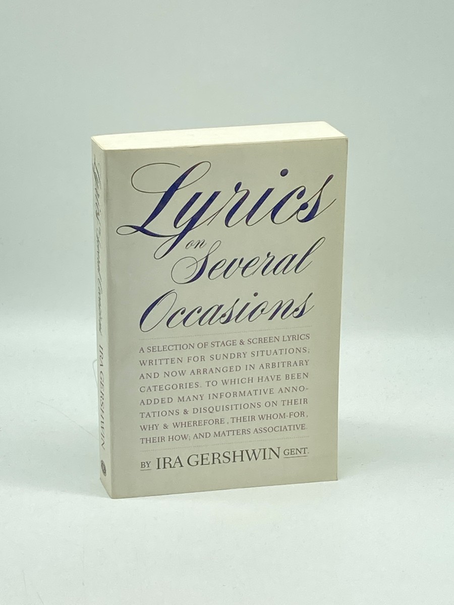 Lyrics on Several Occasions