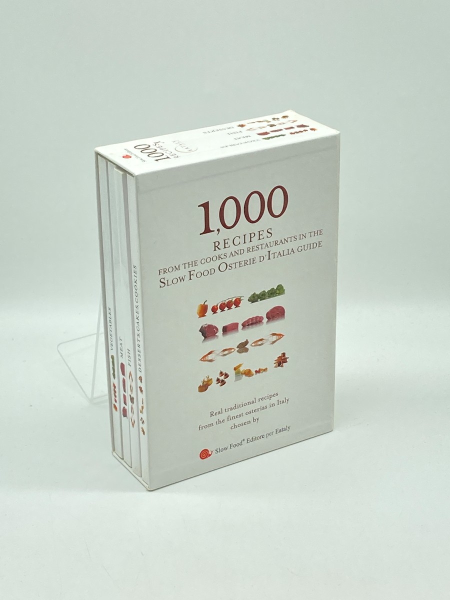 Image for 1000 Recipes from the Cooks and Restaurants in the Slow Food Osterie D'Italia Guide 1000 Recipes from the Cooks and Restaurants in the Slow Food Osterie D'Italia Guide