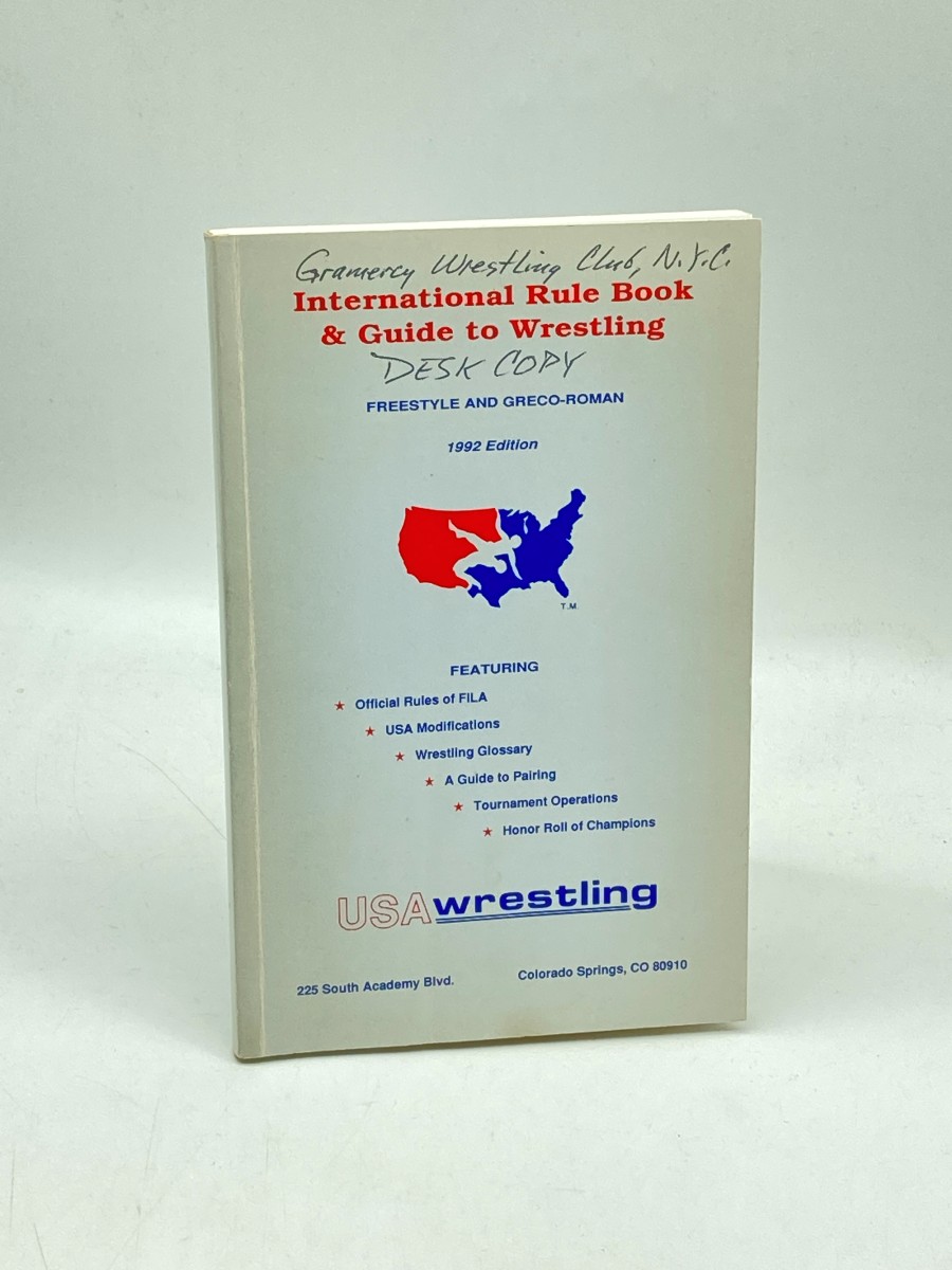International Rule Book & Guide to Wrestling Freestyle and Greco-Roman