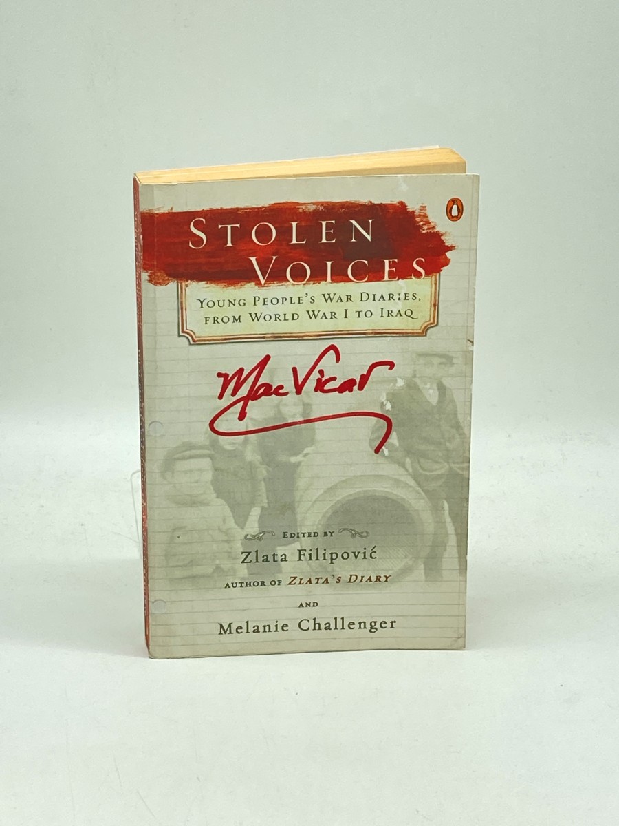 Stolen Voices Young People's War Diaries, from World War I to Iraq