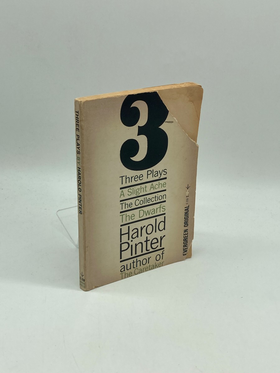 Three Plays A Slight Ache, the Collection, and the Dwarfs
