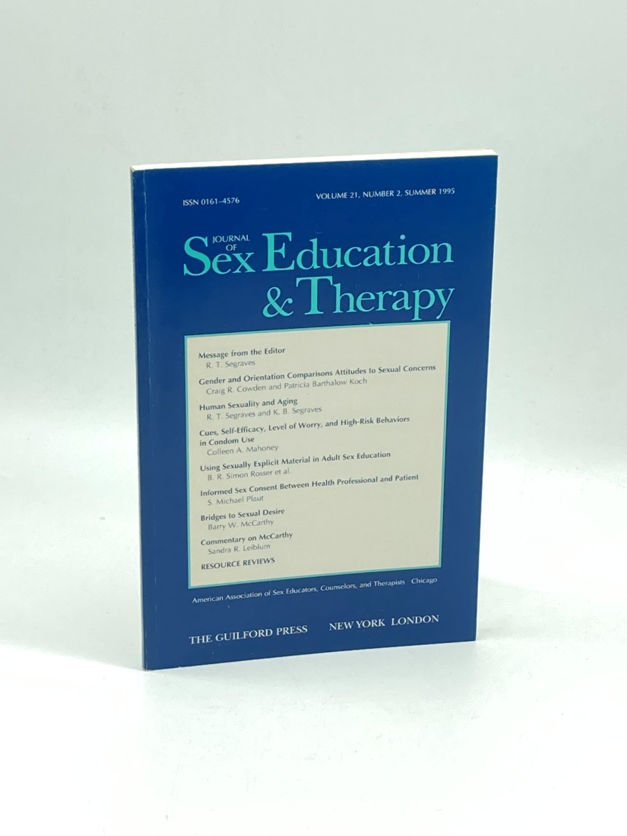 Image for Journal of Sex Education and Therapy Issue Volume 21, Number 2, Summer 1995 Journal of Sex Education and Therapy Issue Volume 21, Number 2, Summer 1995