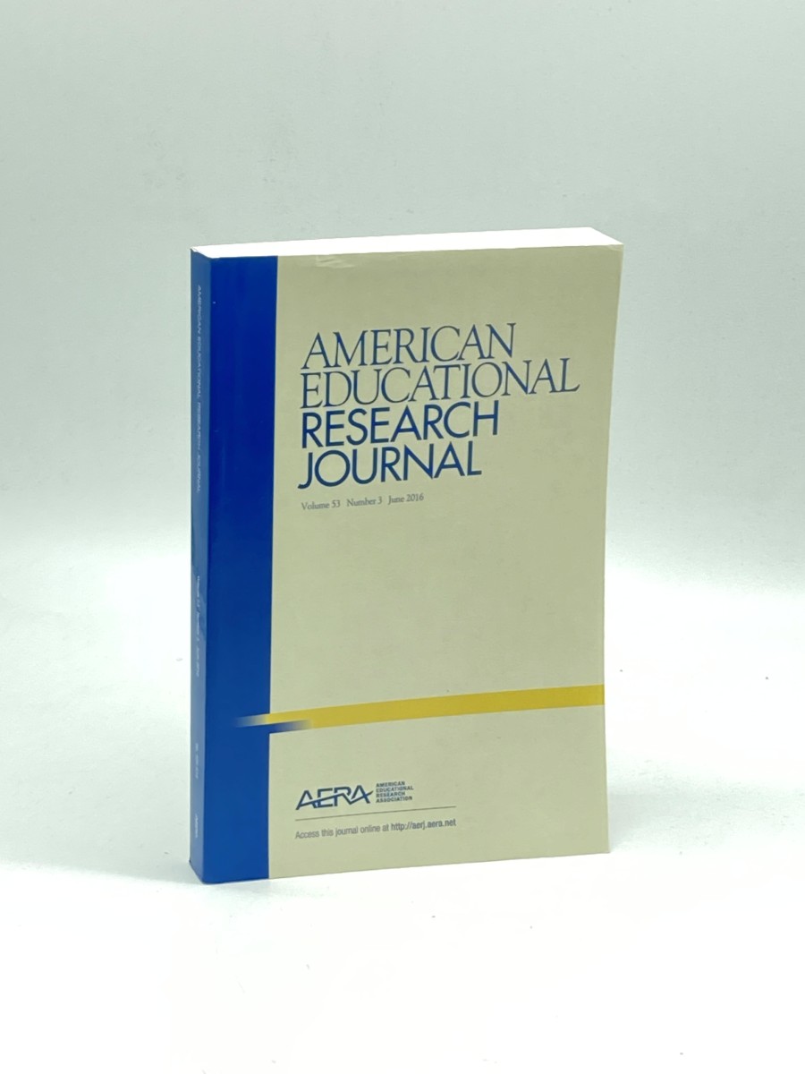 American Educational Research Journal Issue Volume 53, Number 3, June 106