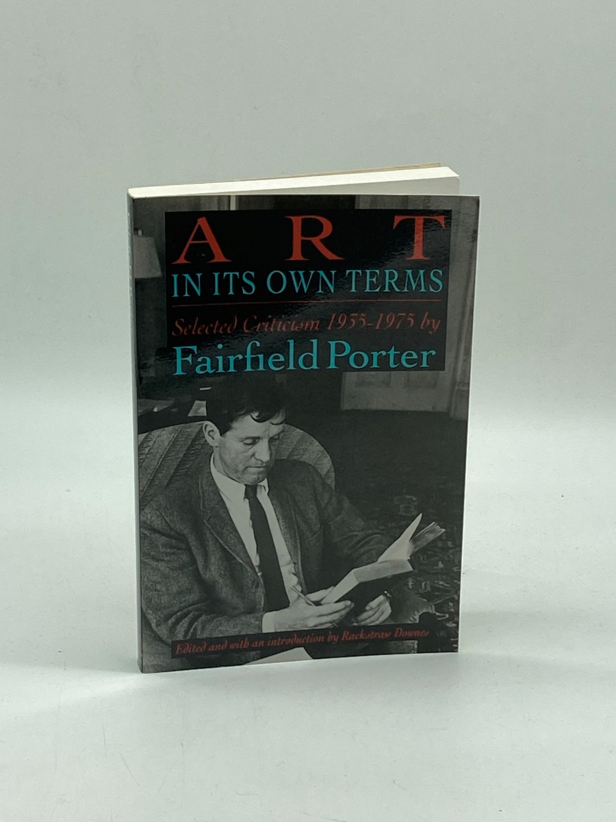 Art in its Own Terms Selected Criticism 1935-1975