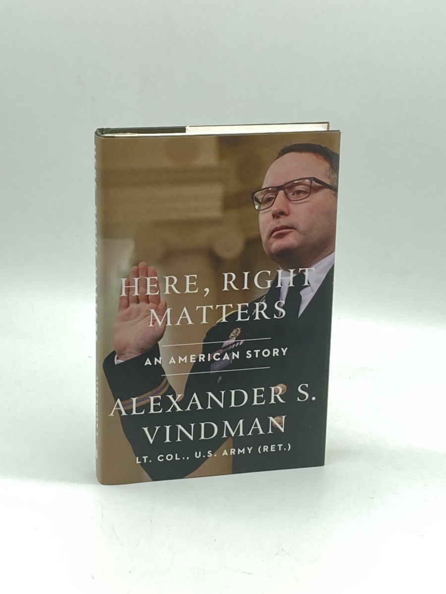 Here, Right Matters (Signed) An American Story