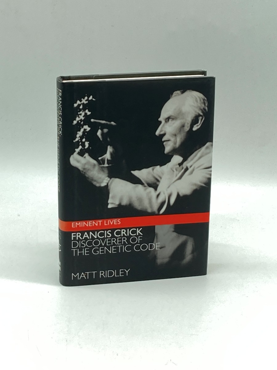 Francis Crick (First Printing) Discoverer of the Genetic Code (Rough Edge)