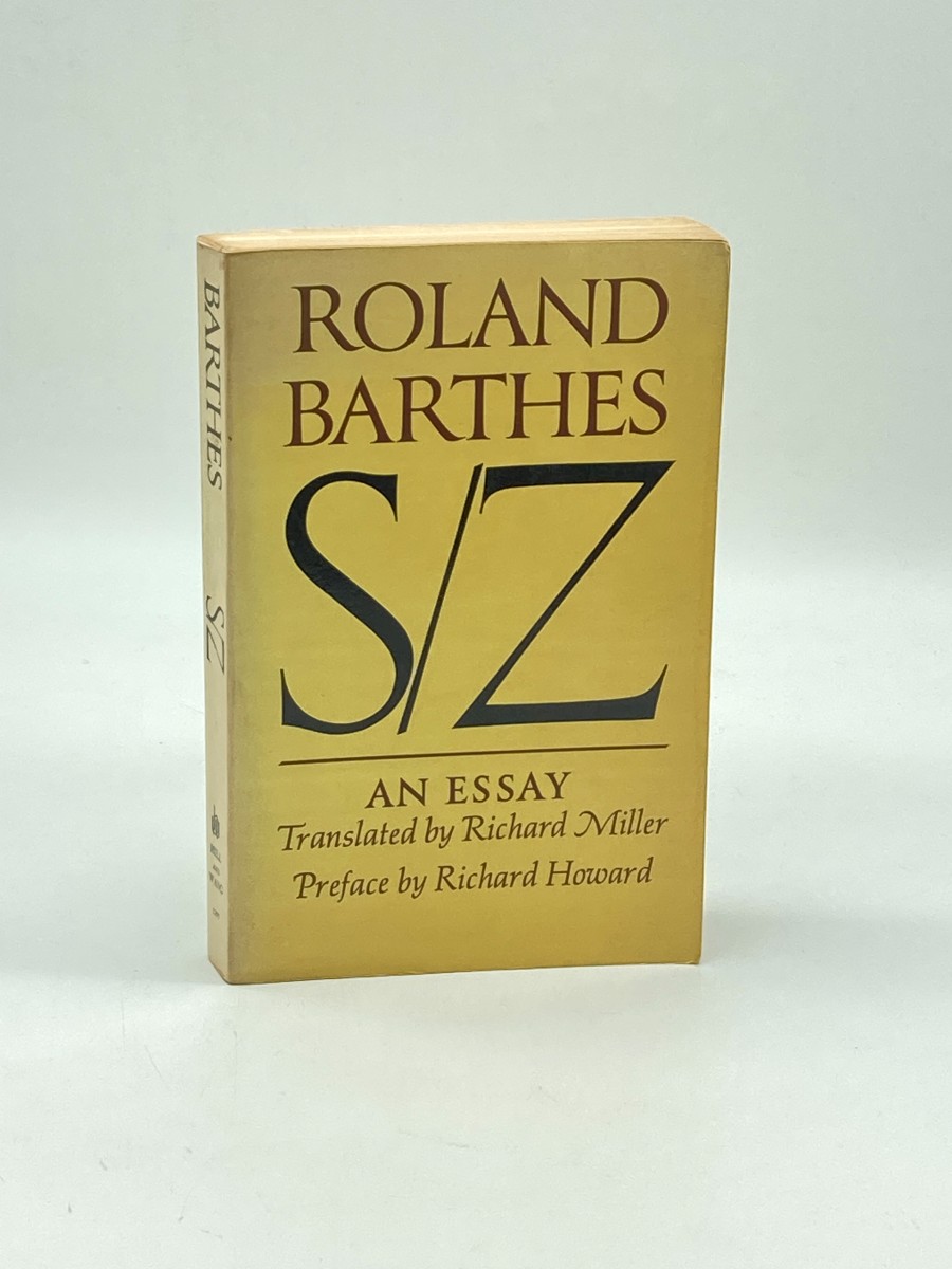 S/Z An Essay