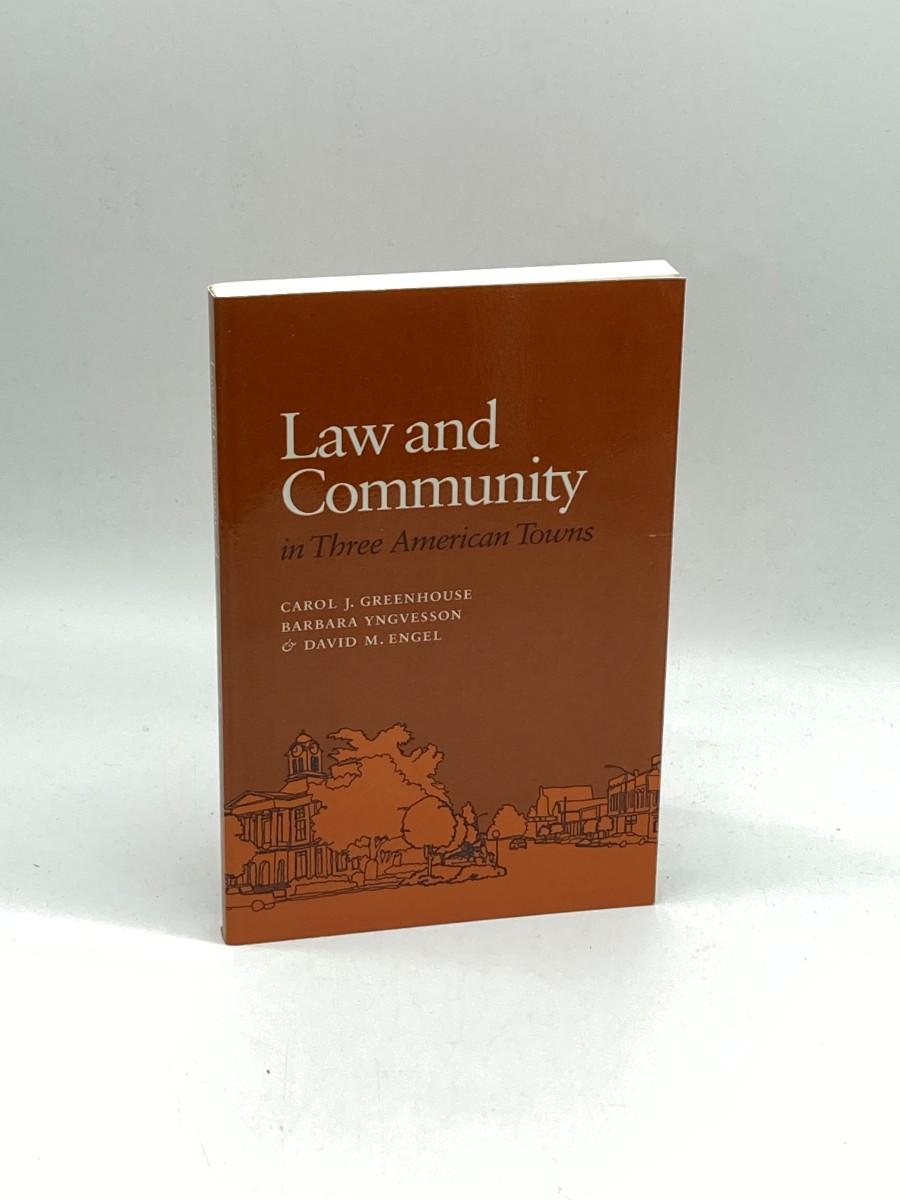 Image for Law and Community in Three American Towns Law and Community in Three American Towns