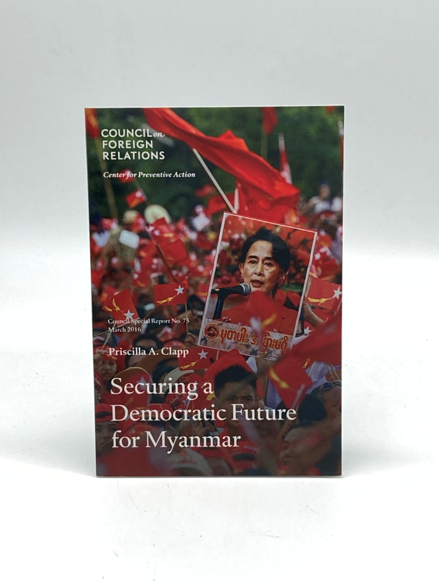 Securing a Democratic Future for Myanmar