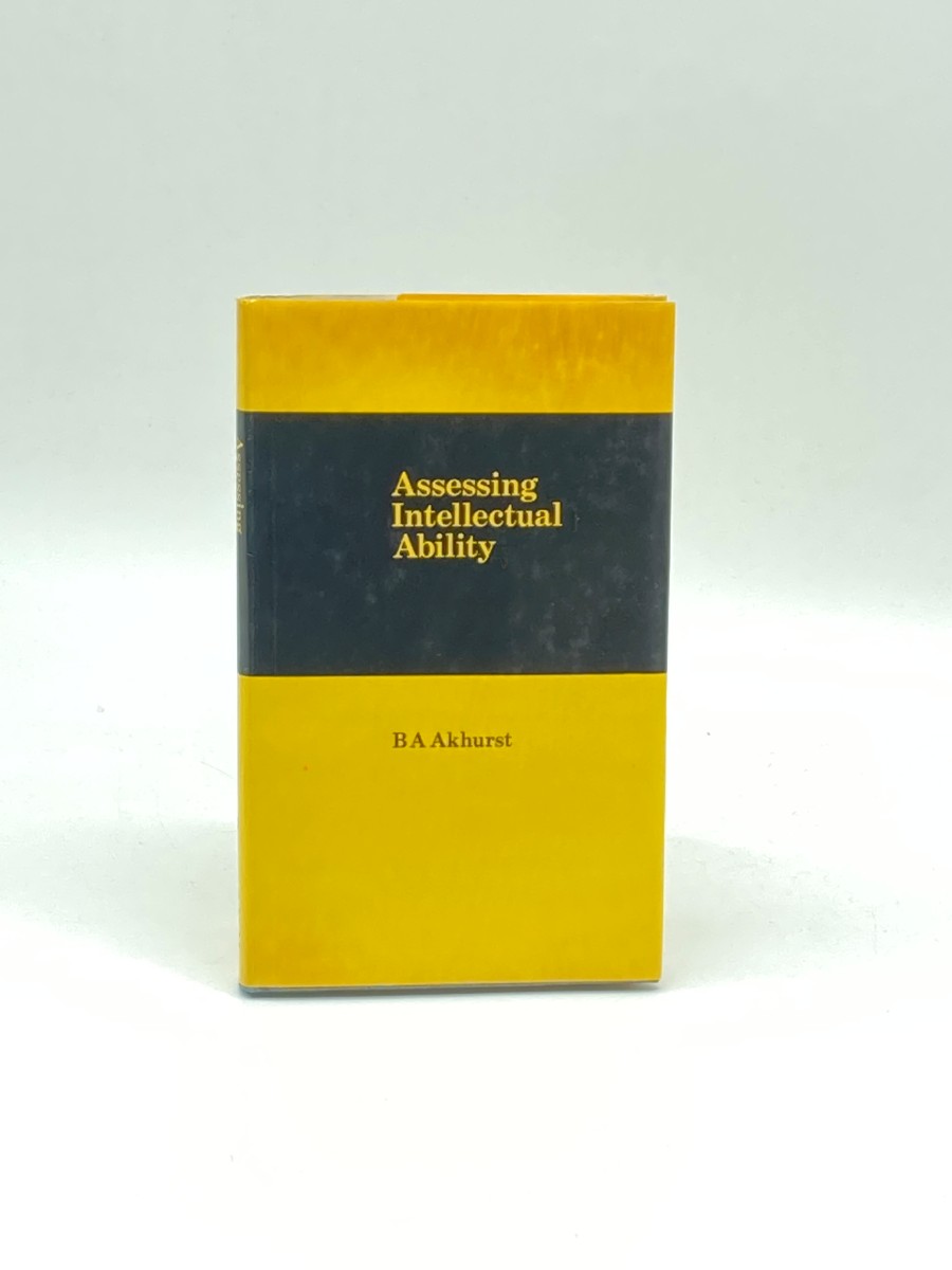 Assessing Intellectual Ability