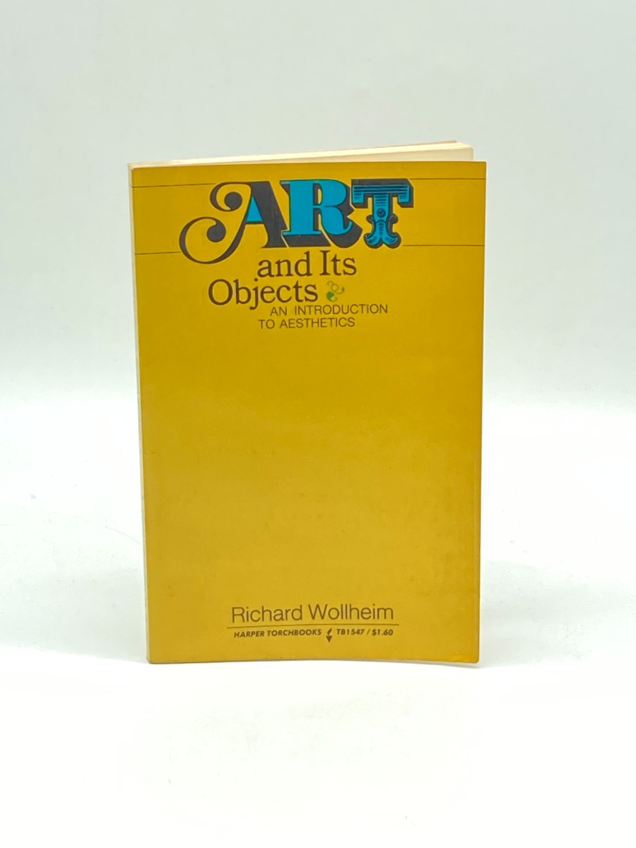 Art and its Objects An Introduction to Aesthetics