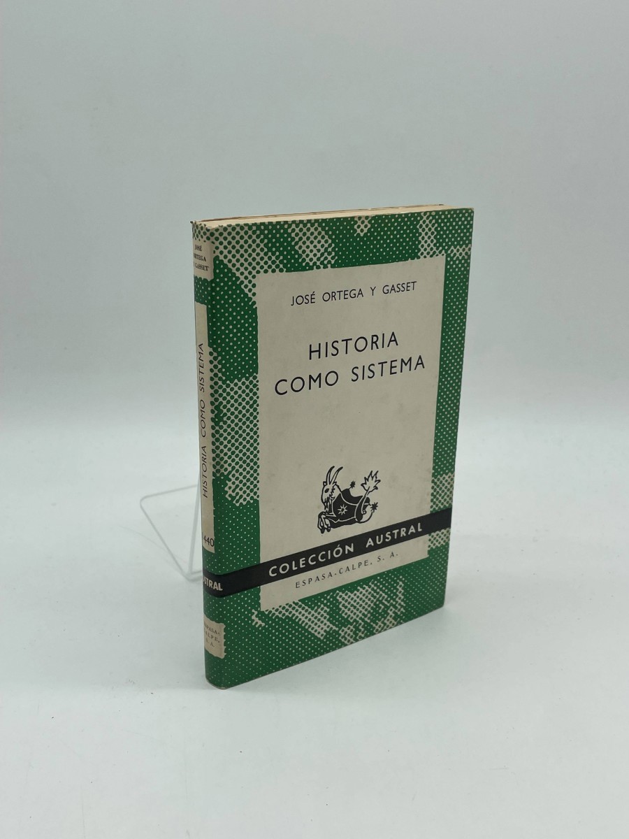 Historia Como Sistema Coleccion Austral