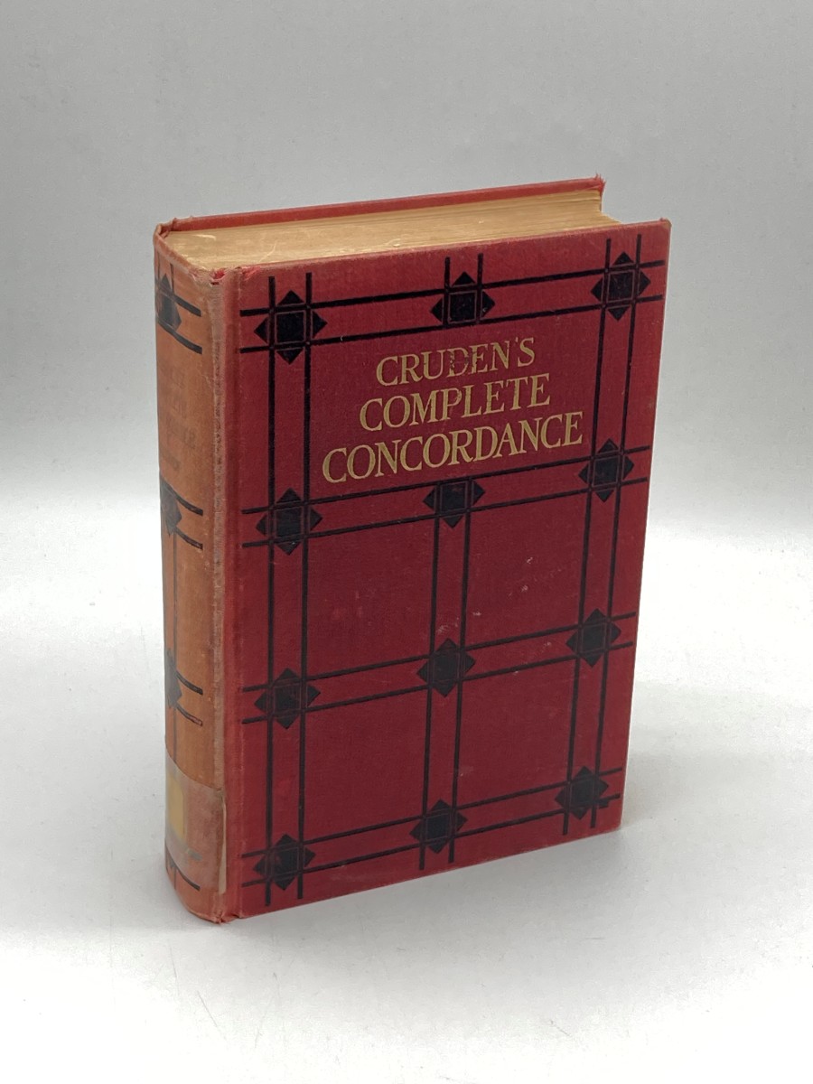 Image for The Winston Clear Type Cruden's Complete Concordance (1930) To the Old and New Testaments with Notes and Biblical Proper Names The Winston Clear Type Cruden's Complete Concordance (1930) To the Old and New Testaments with Notes and Biblical Proper Names
