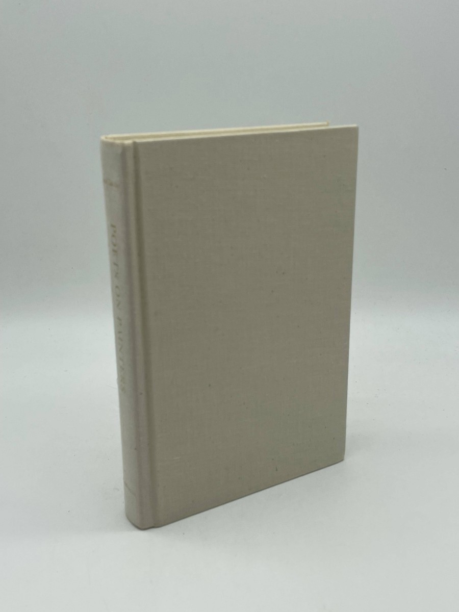 Poets on Painters (First Printing) Essays on the Art of Painting by Twentieth-Century Poets