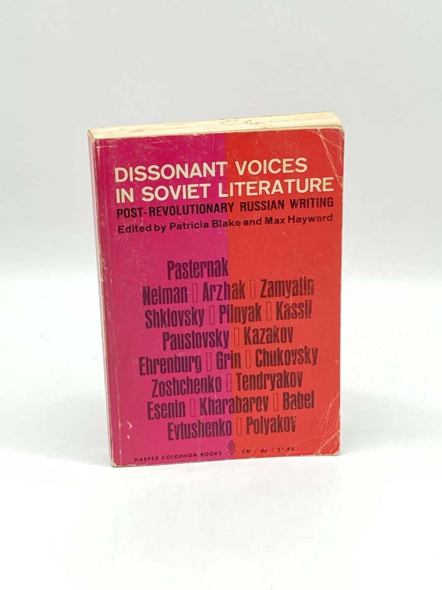 Dissonant Voices in Soviet Literature Post-Revolutionary Russian Writing