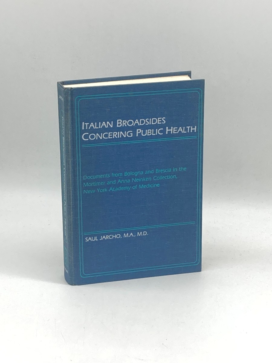 Italian Broadsides Concerning Public Health (Signed)