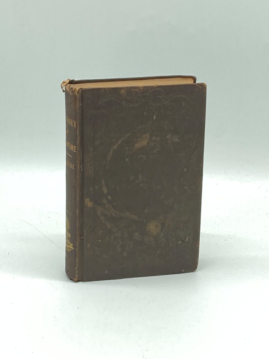 Lectures on the History of Literature (1841) Ancient and Modern