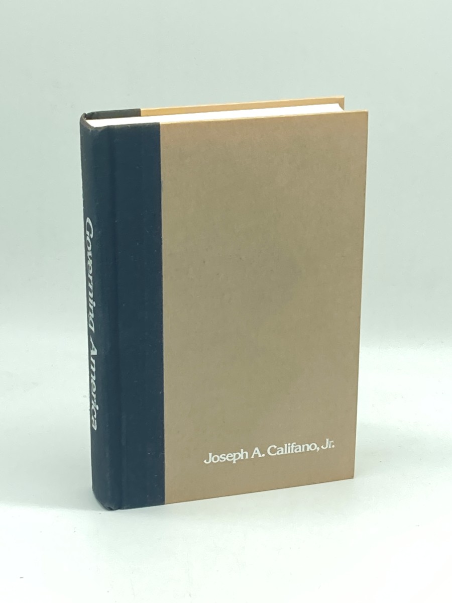 Governing America (First Printing) An Insider's Report from the White House and the Cabinet