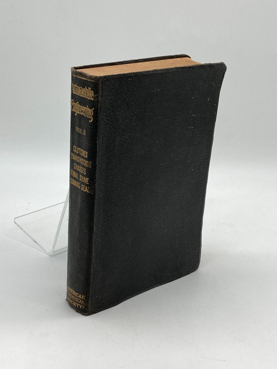 Image for Automobile Engineering (1920) A General Reference Work Automobile Engineering (1920) A General Reference Work