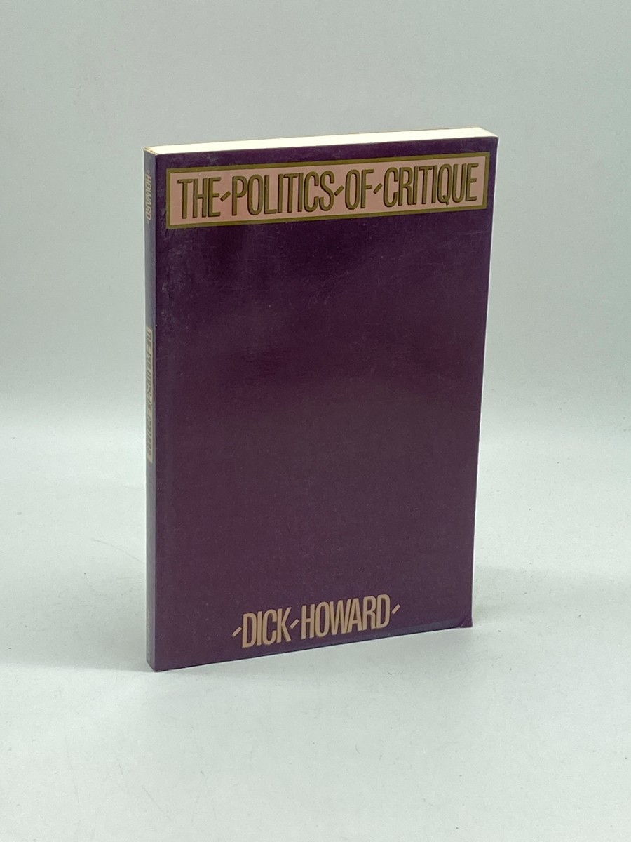The Politics of Critique