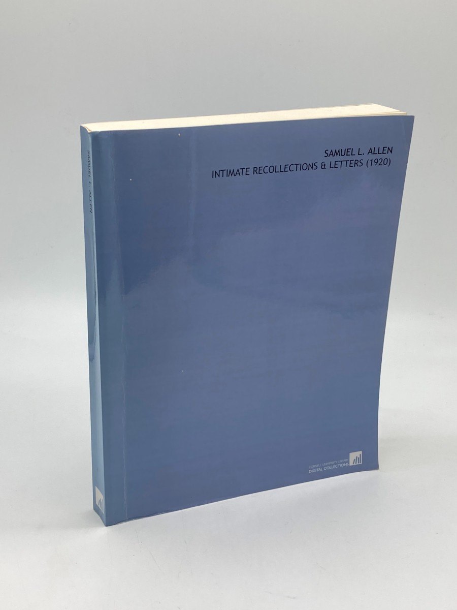 Intimate Recollections & Letters (Facsimile Reprint)