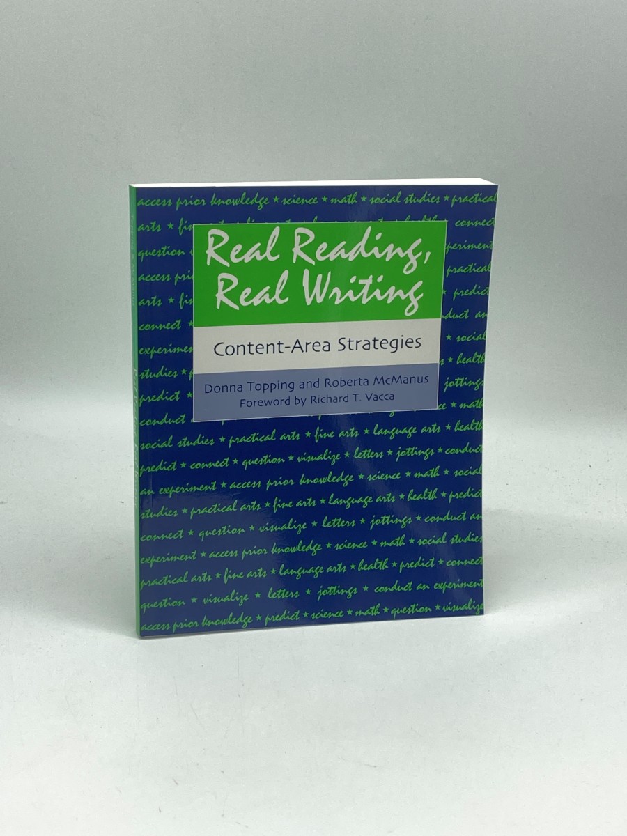 Image for Real Reading, Real Writing (First Printing) Content-Area Strategies Real Reading, Real Writing (First Printing) Content-Area Strategies
