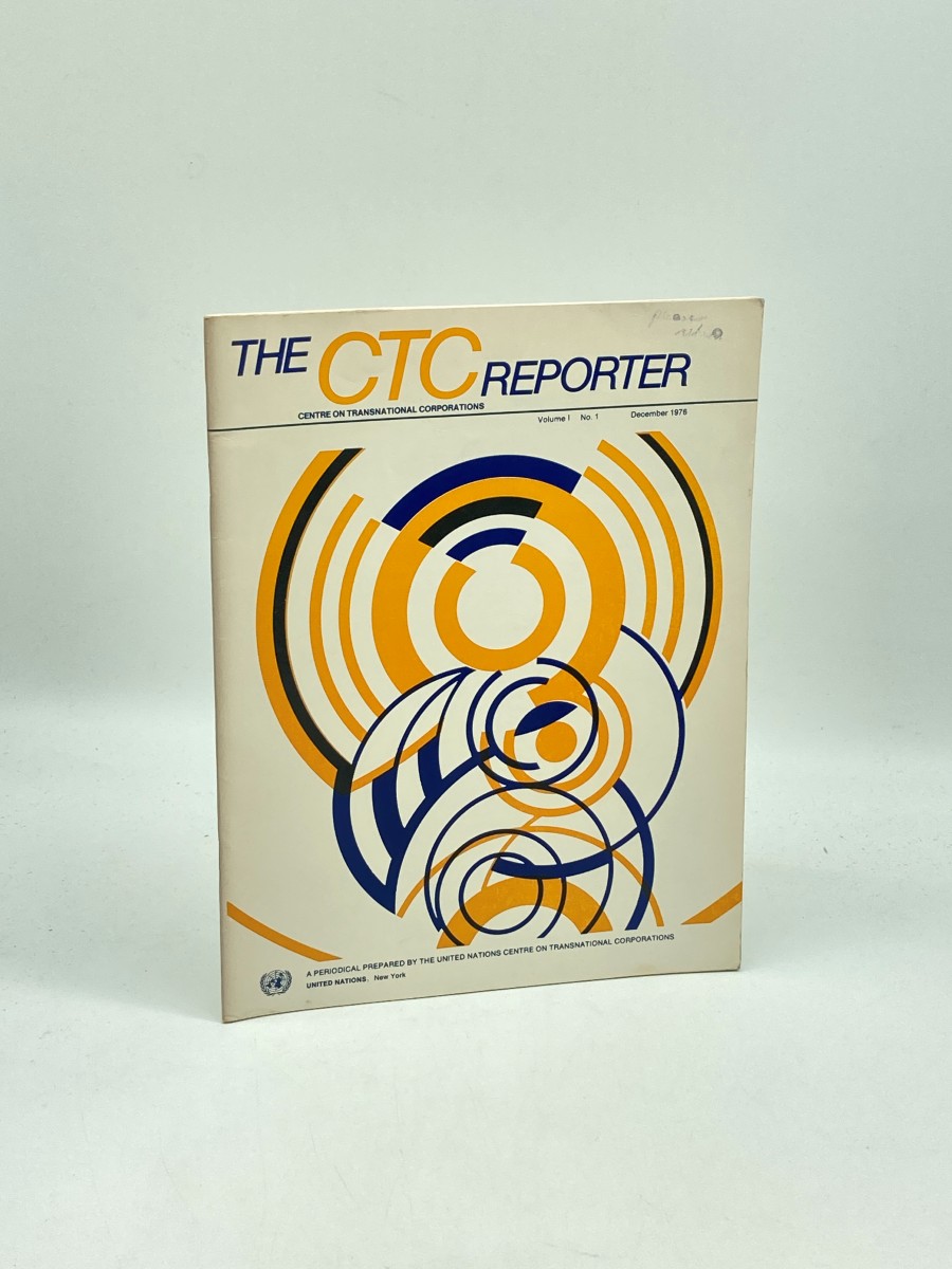 The CTC Reporter Volume 1, No. 1 1976 Centre on Transnational Corporations