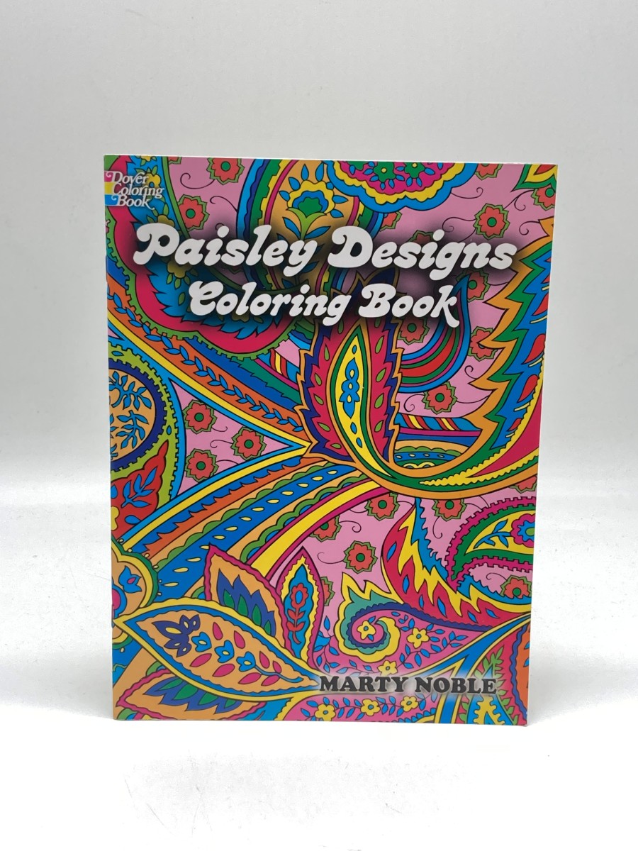Paisley Designs Coloring Book