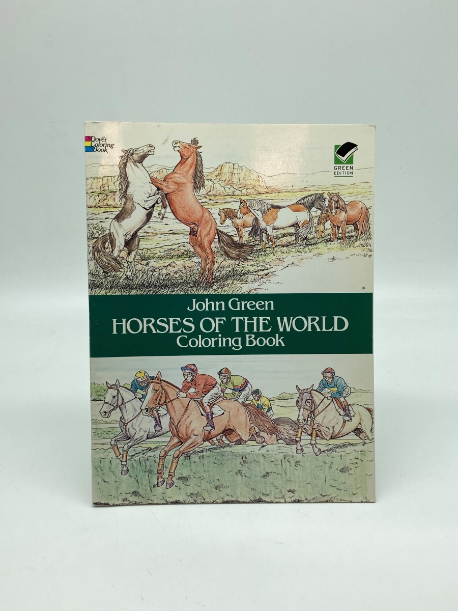 Horses of the World Coloring Book