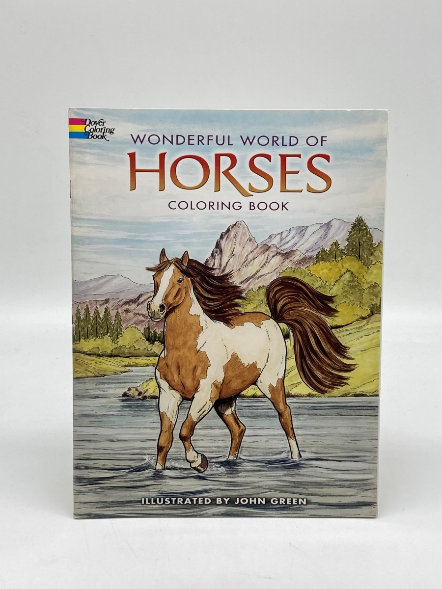 Wonderful World of Horses Coloring Book