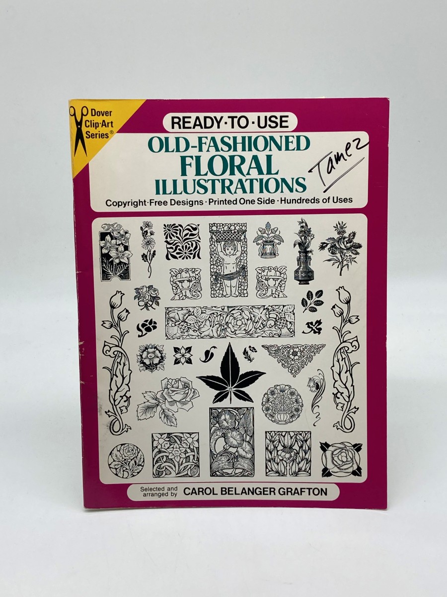 Ready-To-Use Old-Fashioned Floral Illustrations