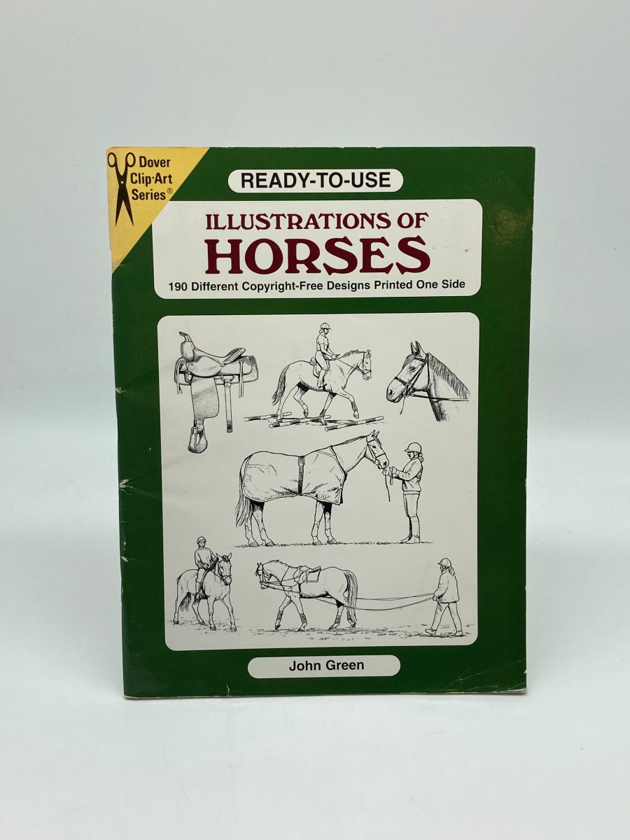 Ready-To-Use Illustrations of Horses 150 Different Copyright-Free Designs