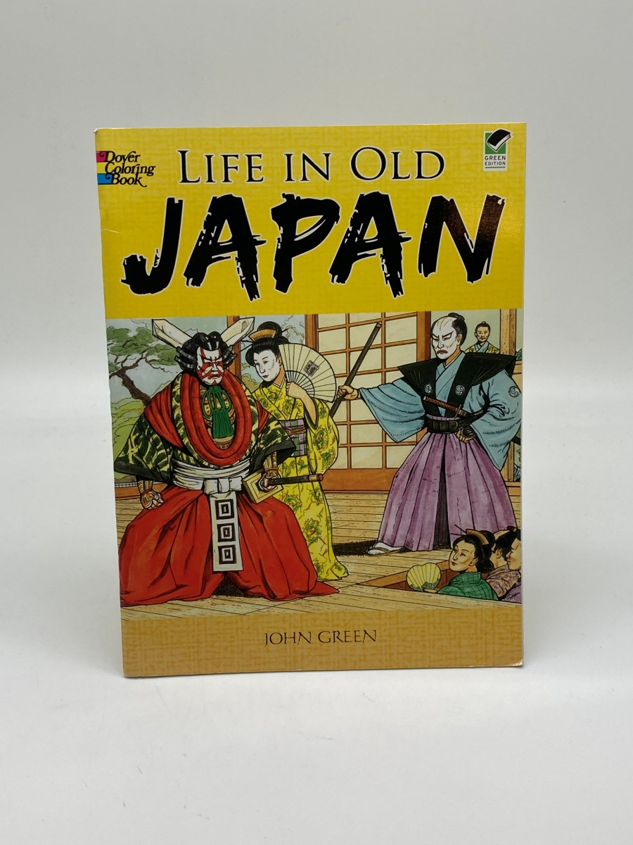 Life in Old Japan Coloring Book